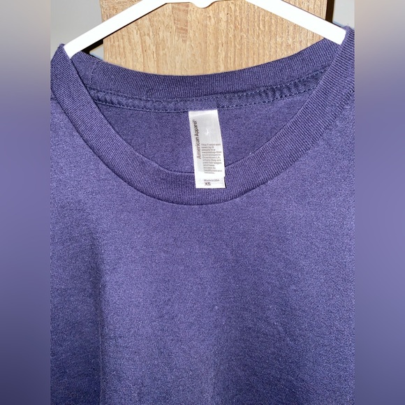 American Apparel Navy Baby Tee - Picture 2 of 3